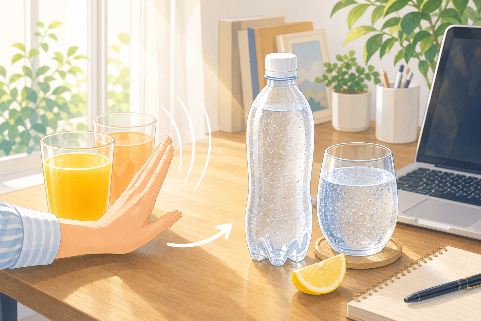 朝昼晩、甘い飲み物に手が伸びていた在宅ワーカーが、サントリー天然水スパークリングレモンに行き着いた理由